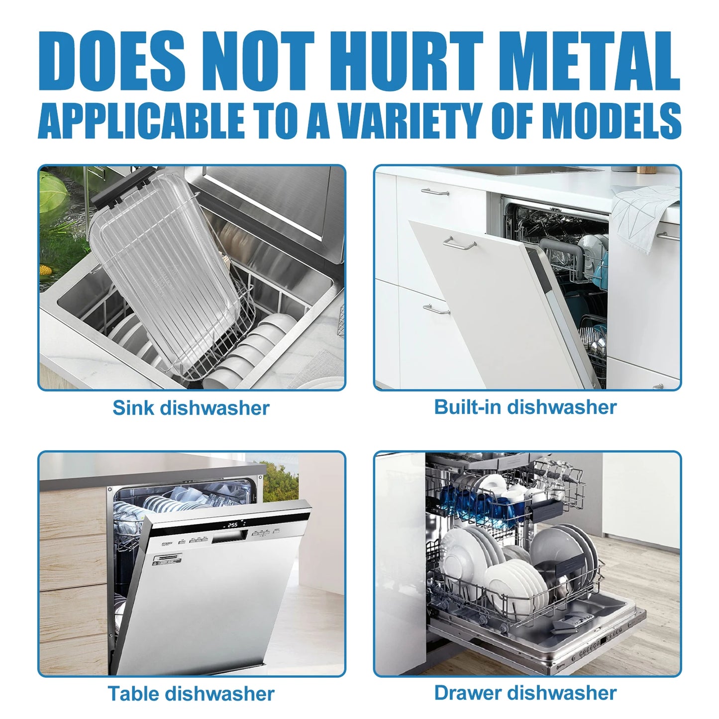 Vaatwasserreiniger, sterke olievlekverwijderaar, ontkalkende wasmiddeltabletten, keukenreinigingsgereedschap voor vaatwasser en wasmachine