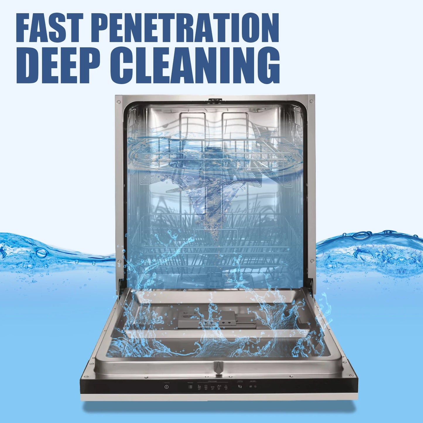 Vaatwasserreiniger, sterke olievlekverwijderaar, ontkalkende wasmiddeltabletten, keukenreinigingsgereedschap voor vaatwasser en wasmachine